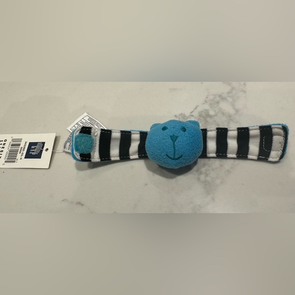 3 VINTAGE BABY Gap & Gymboree socks 3-12 months & NWT Infant wrist rattle. WOW! - Picture 2 of 2